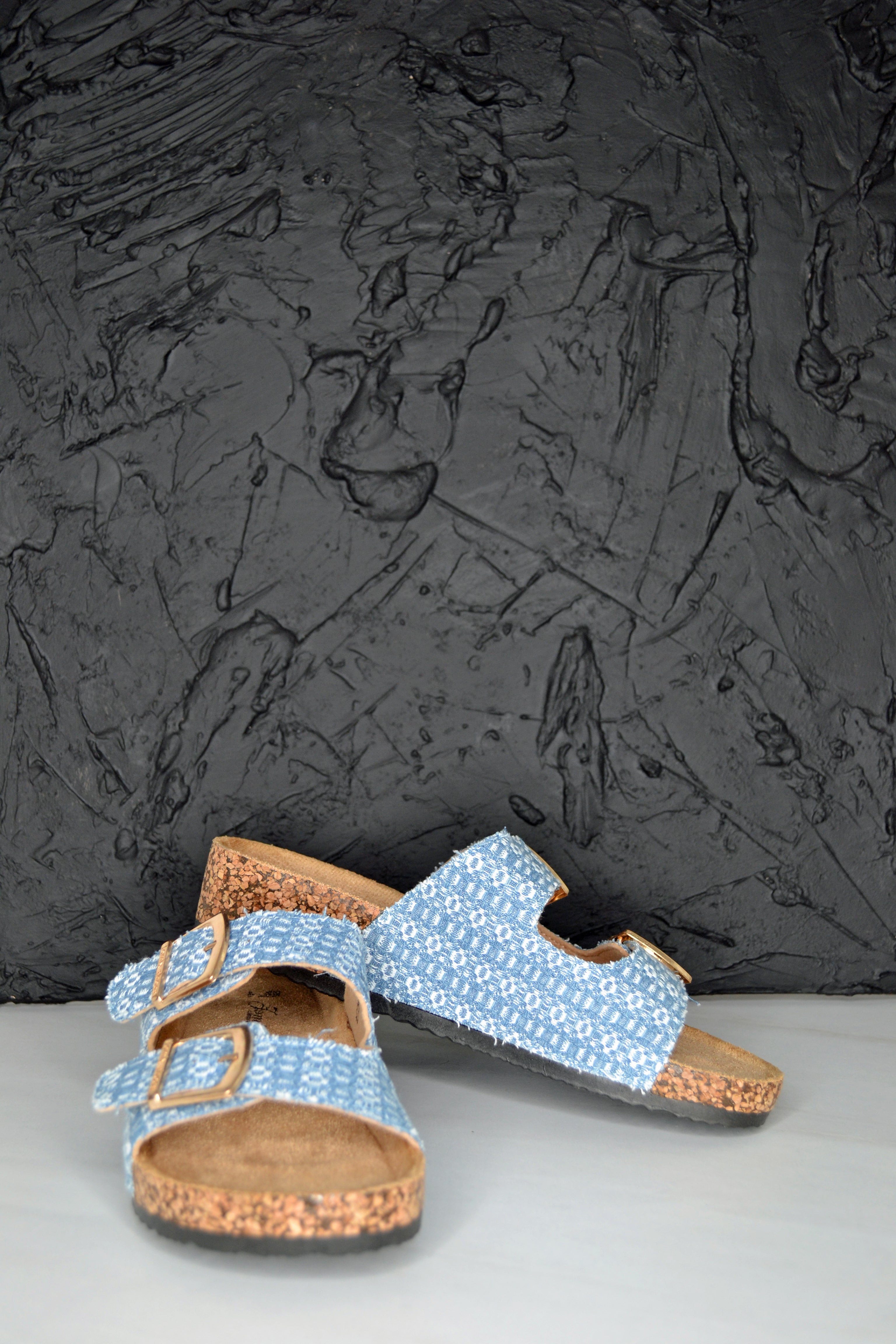 Sandalen "Ruffy" Hellblau