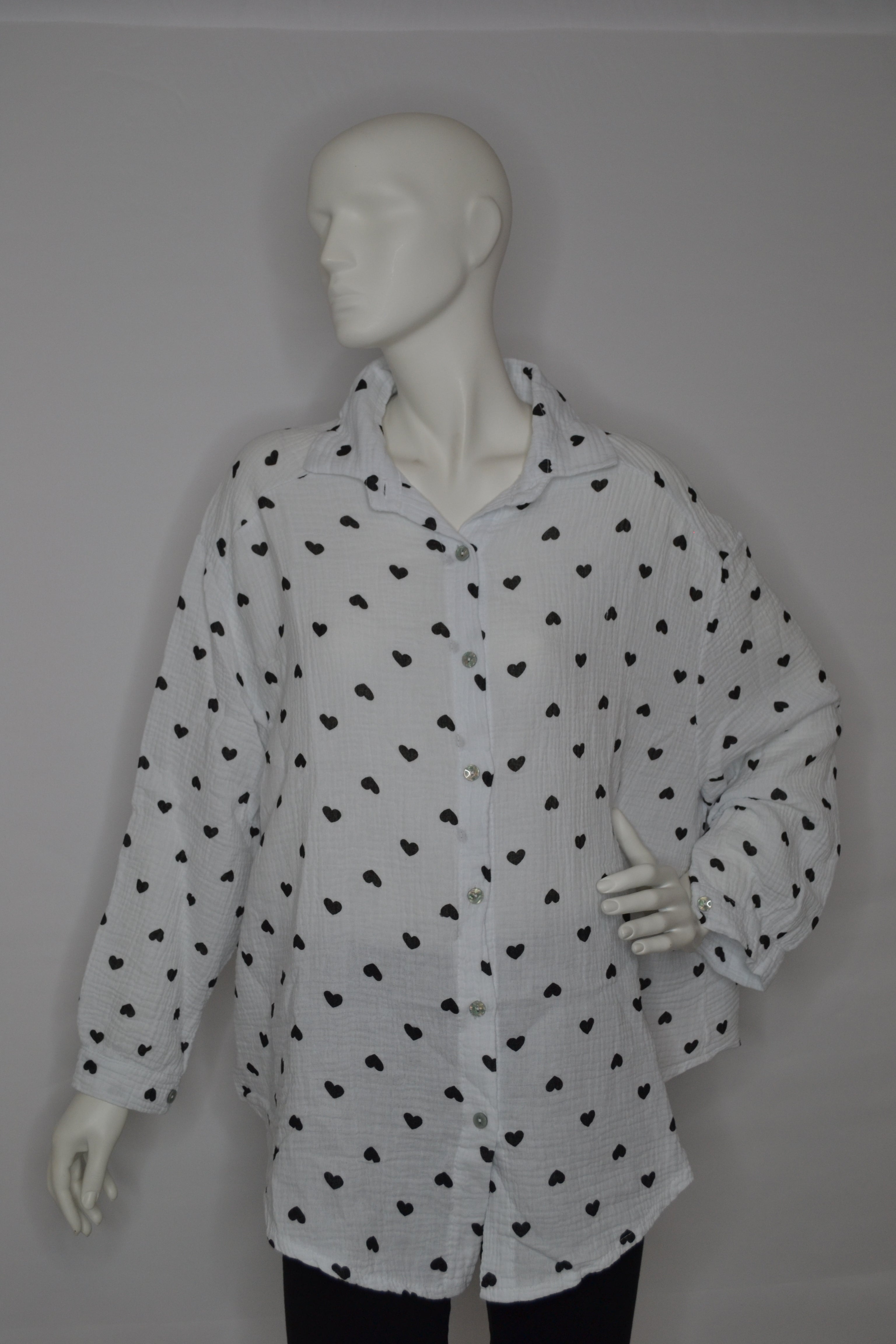 Bluse "Small Hearts"