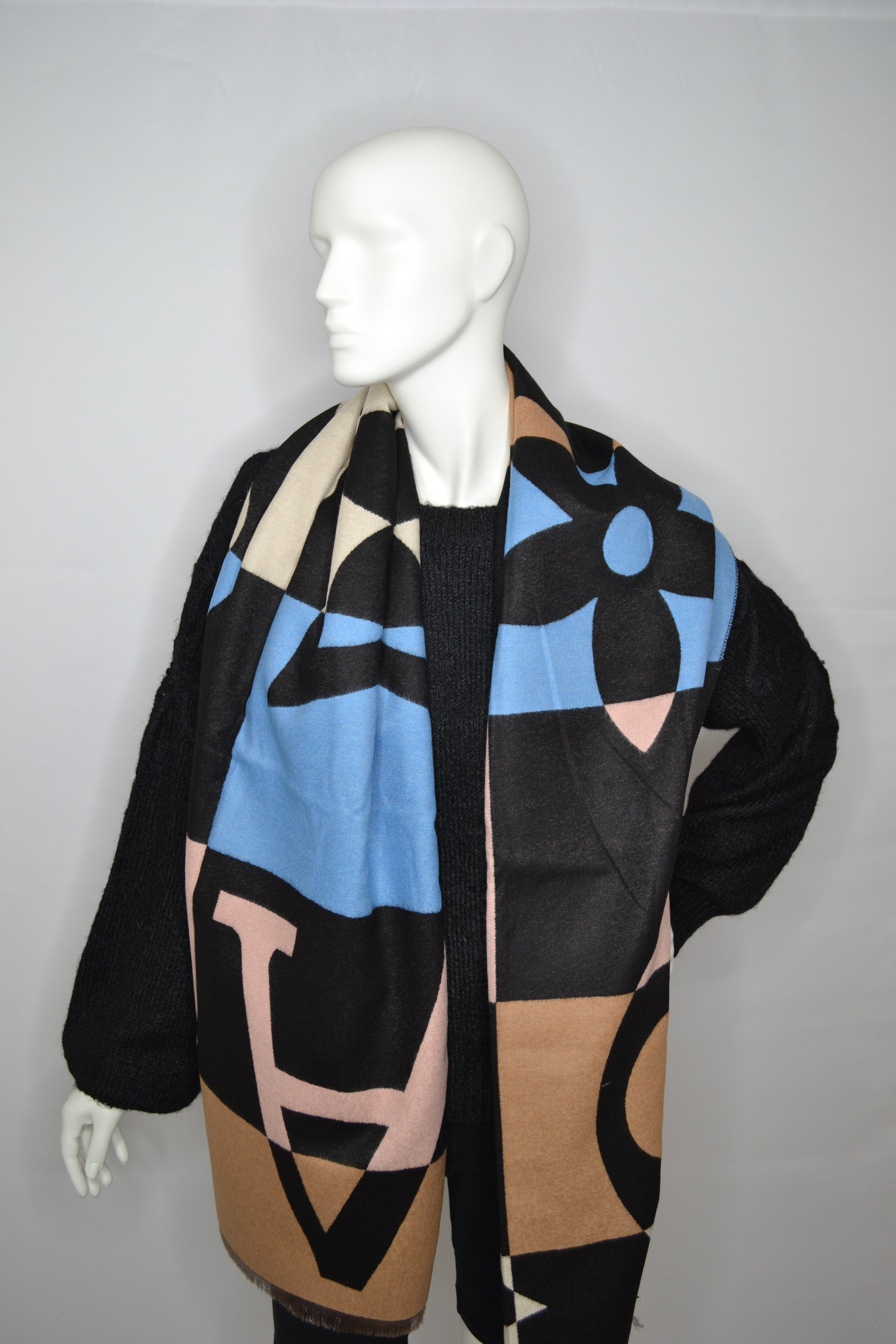 Schal "La femme en métropole"