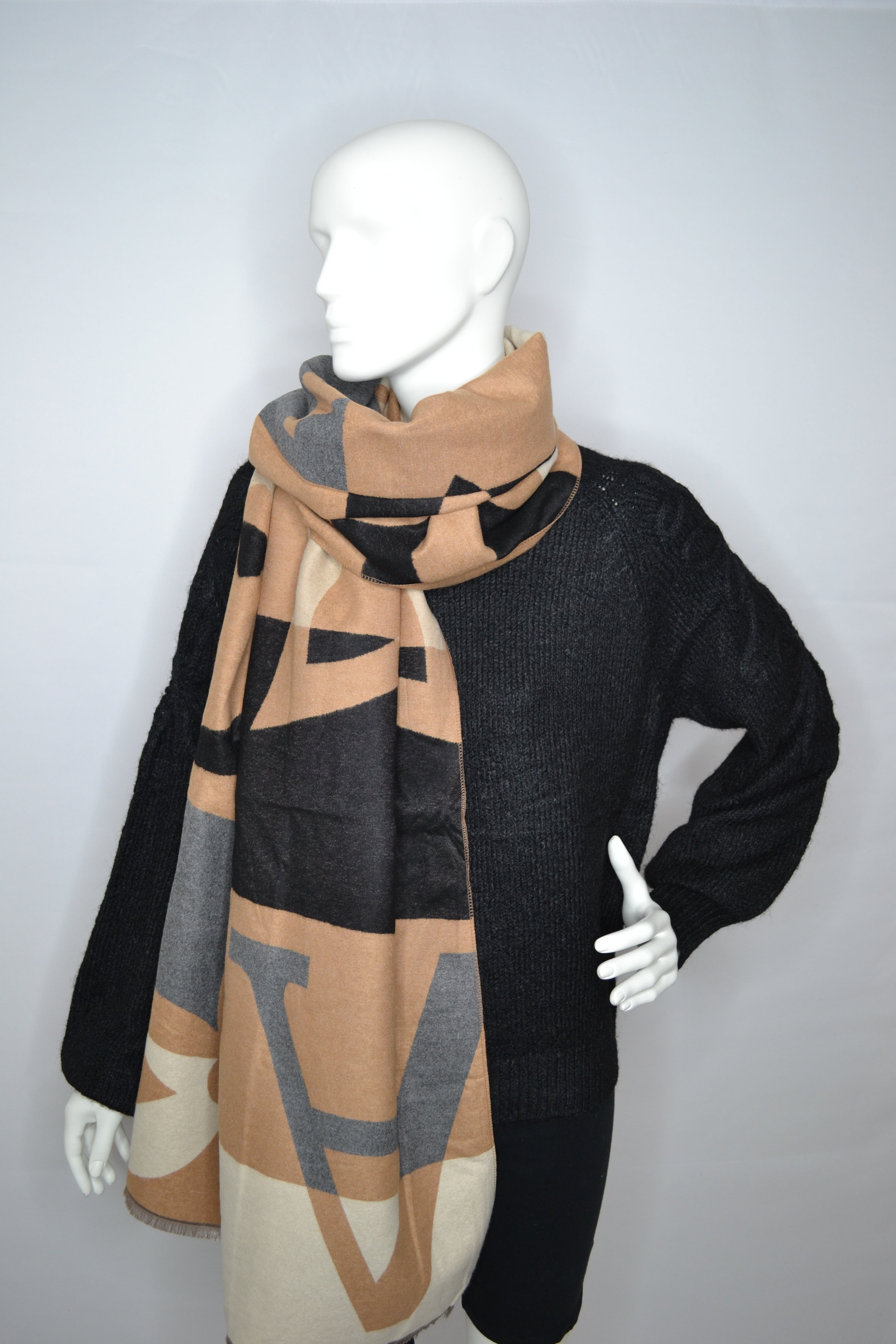 Schal "La femme en métropole"