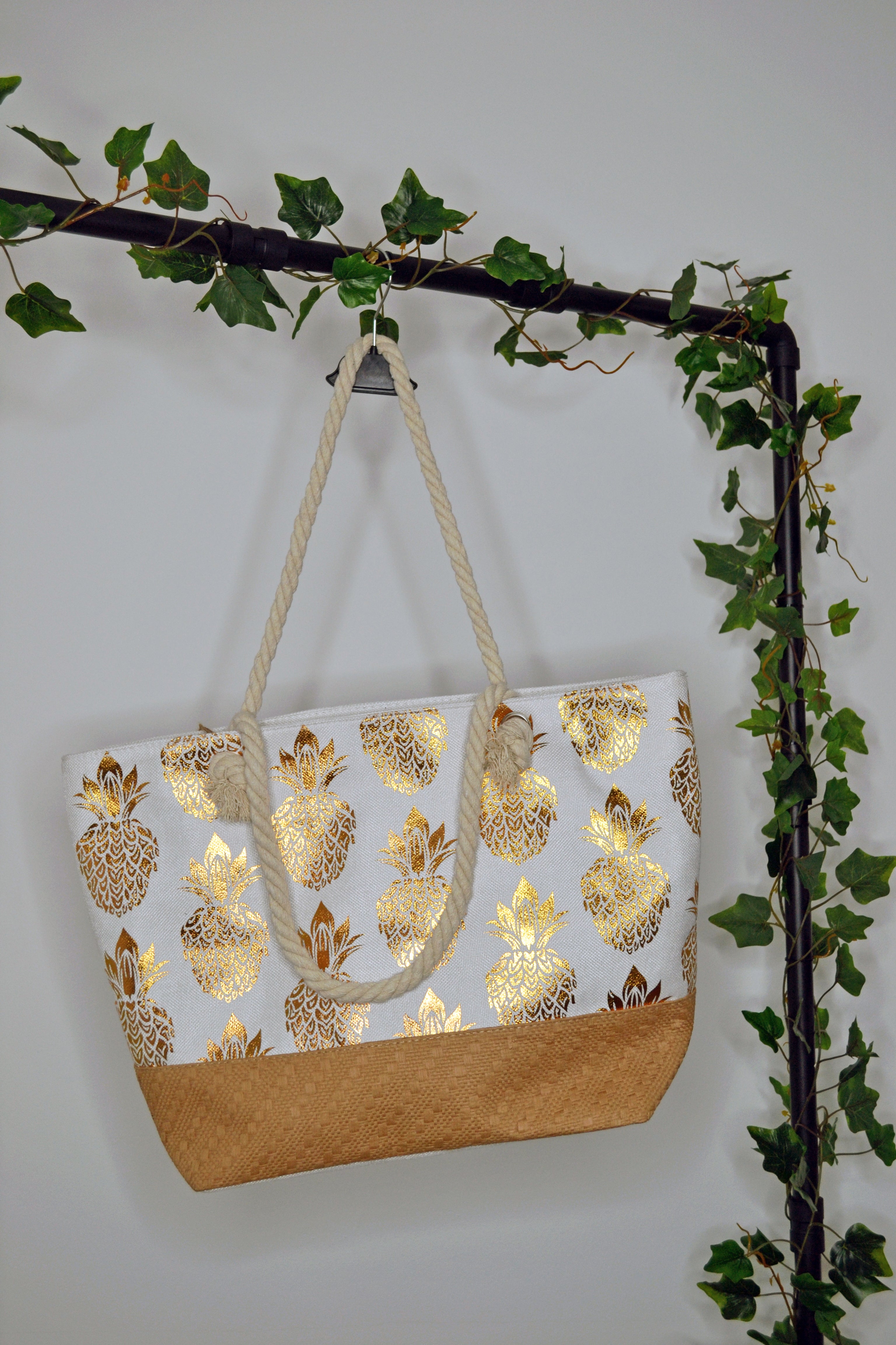 Strandtasche "Flamingos'n'Pineapples"